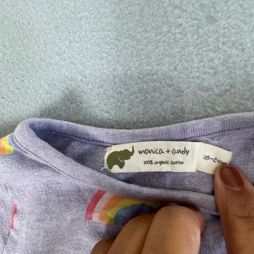 Zara Gap Monica + Andy Lot Dress Pants Hoodie 8-24M Rainbow Butterfly Bundle Set